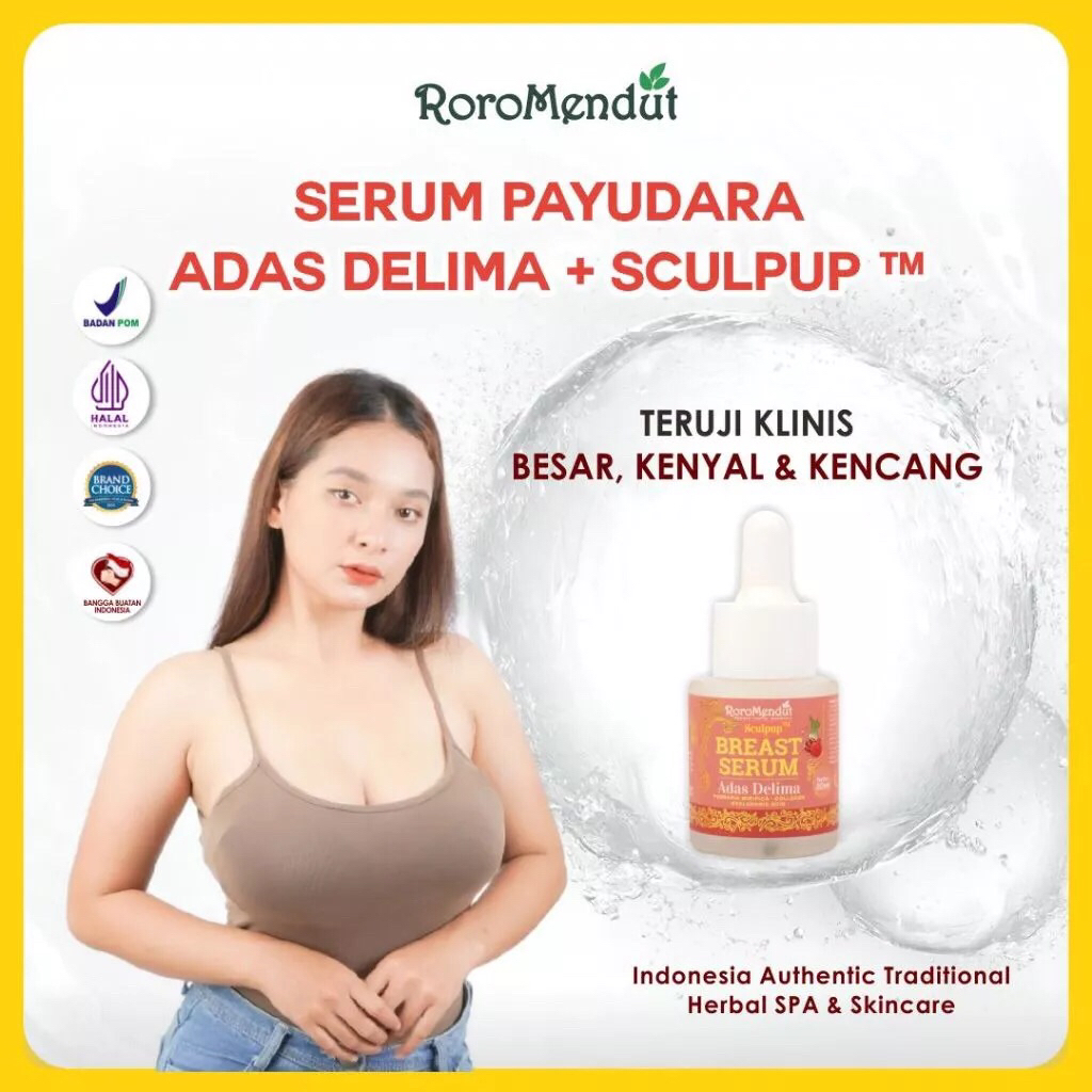 (PRIVASI AMAN) Adas Delima Breast Serum / Serum Pengencang Payudara | Serum Payudata Original | Roro