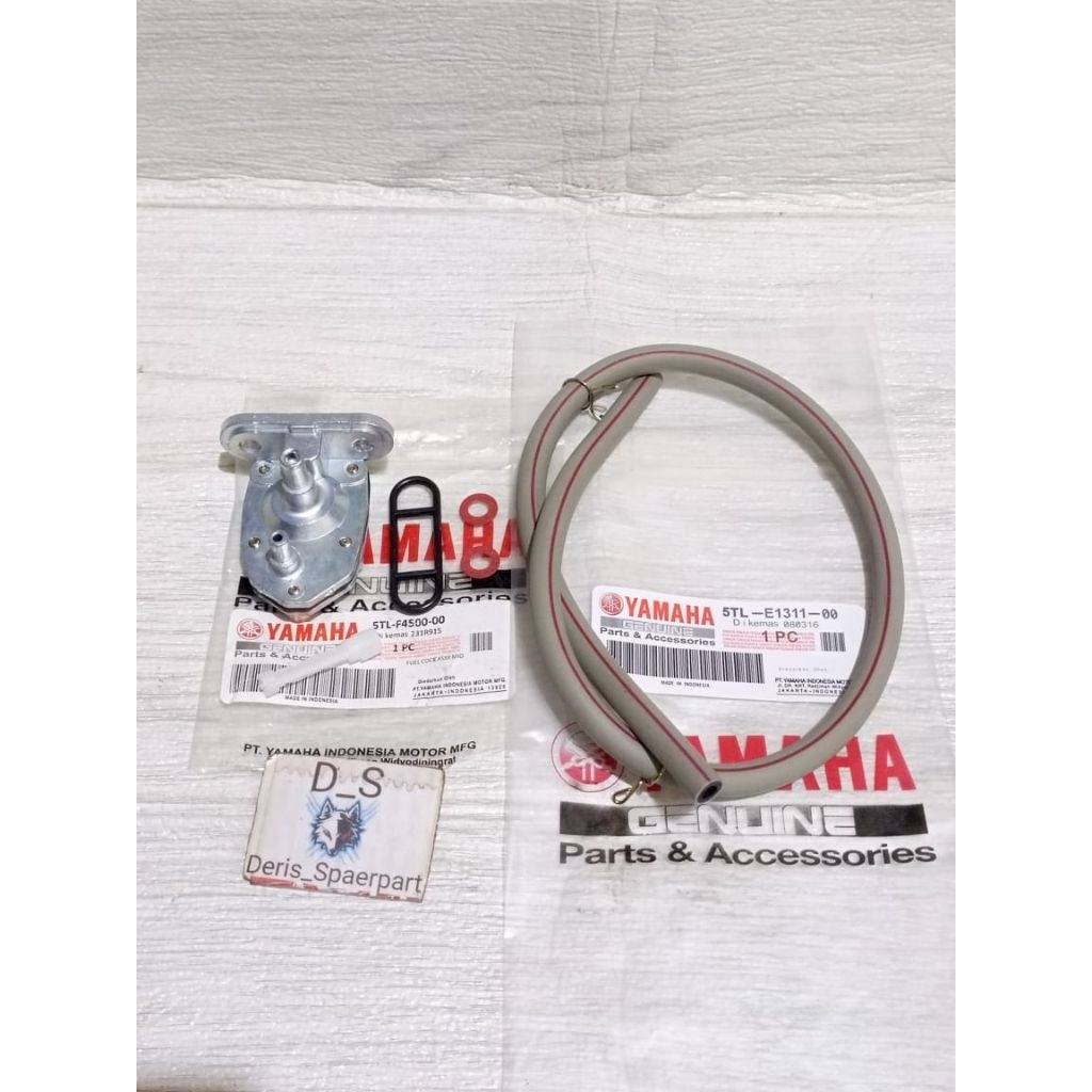 kran bensin+selang bensin yamaha mio lama sporty smile soul fino karbu nouvo 5TL
