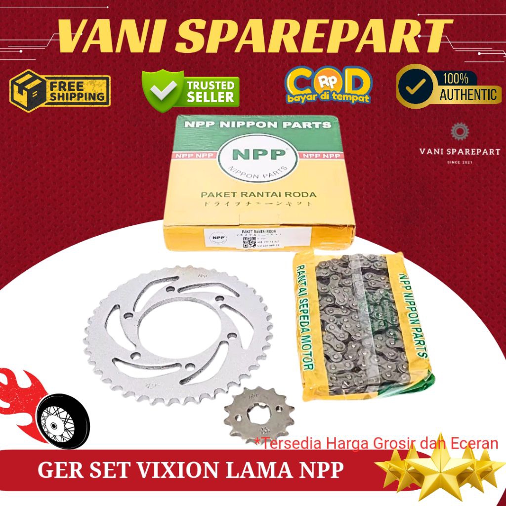 GER GEAR SET VIXION LAMA NPP