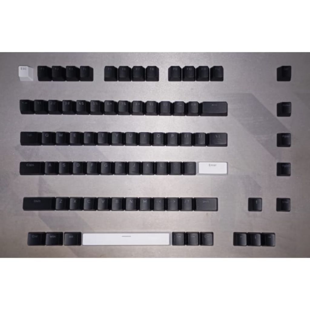 Keycaps Ajazz AK820 V2 Monochrome (second)