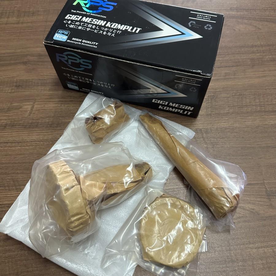 RPS GENIO GIGI MESIN KOMPLIT ASSY RASIO SATIO GEAR GIR GARDAN MESIN SET KIT CVT MOTOR K0J BEAT LED D