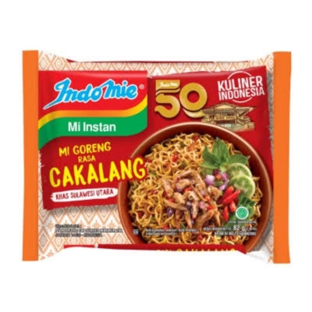 Indomie goreng kuah Cakalang