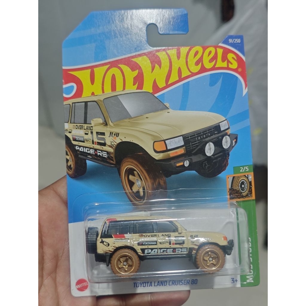 hot wheels toyota land cruiser 80