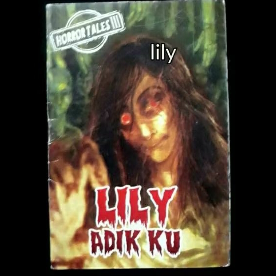 komik horor LILY ADIKKU Seri Horror Tales