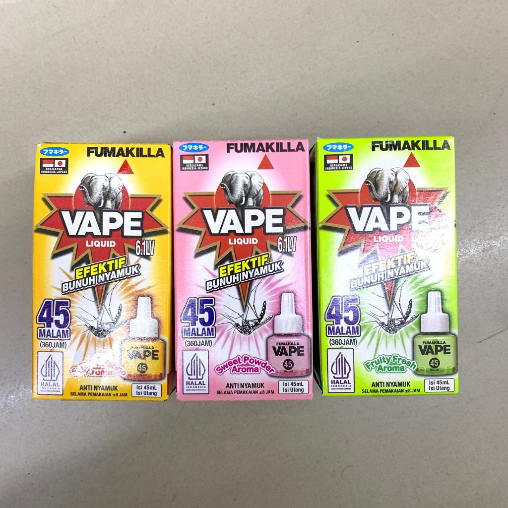 PROMO  Fumakilla Obat Nyamuk Elektrik Vape 45 Malam