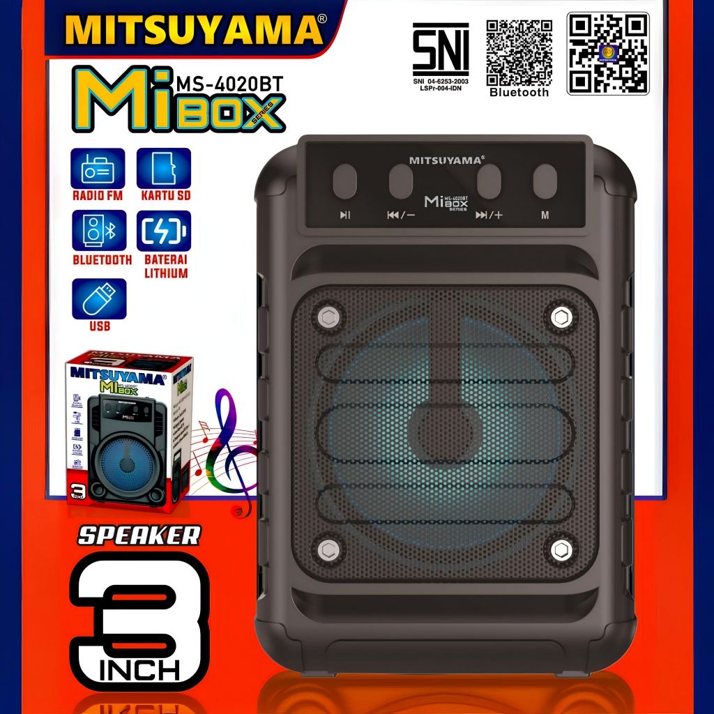 Speaker Radio Mibox series Speaker Bluetooth MiBox Series Mitsuyama