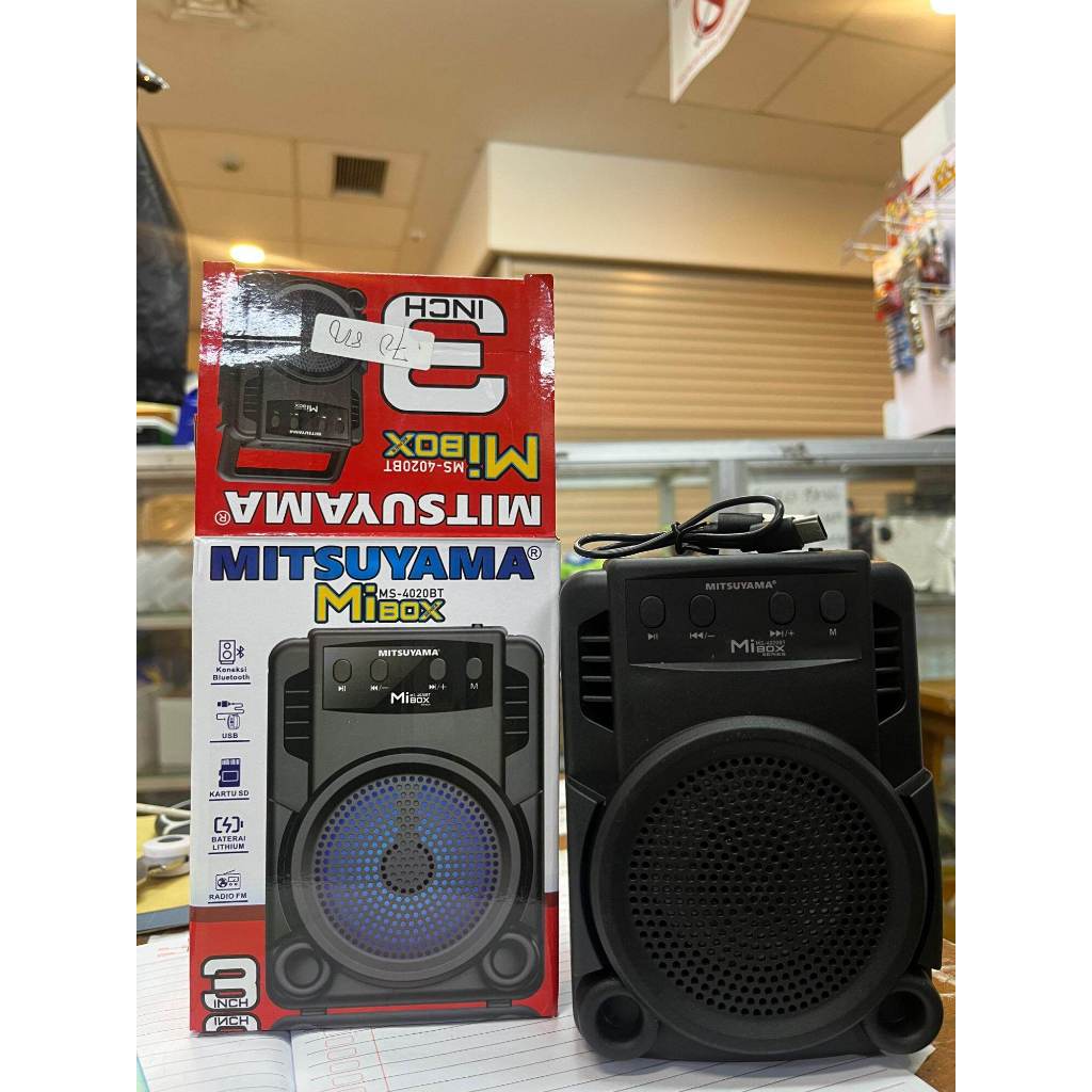 Mitsuyama MS-4020BT Speaker Radio Bluetooth 5.0 Speaker Bluetooth MiBox Series Mitsuyama