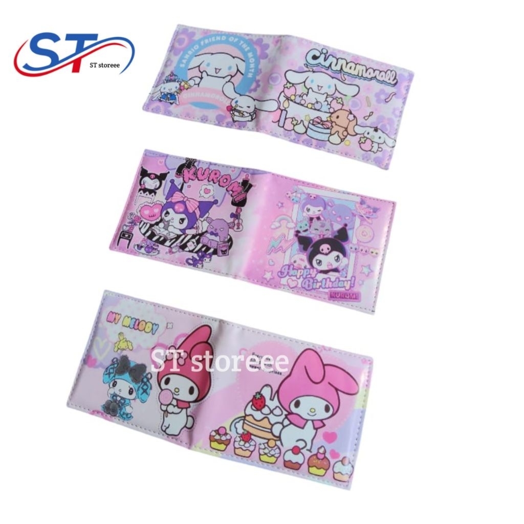 Dompet anak karakter kartun lucu, Dompet anak perempuan