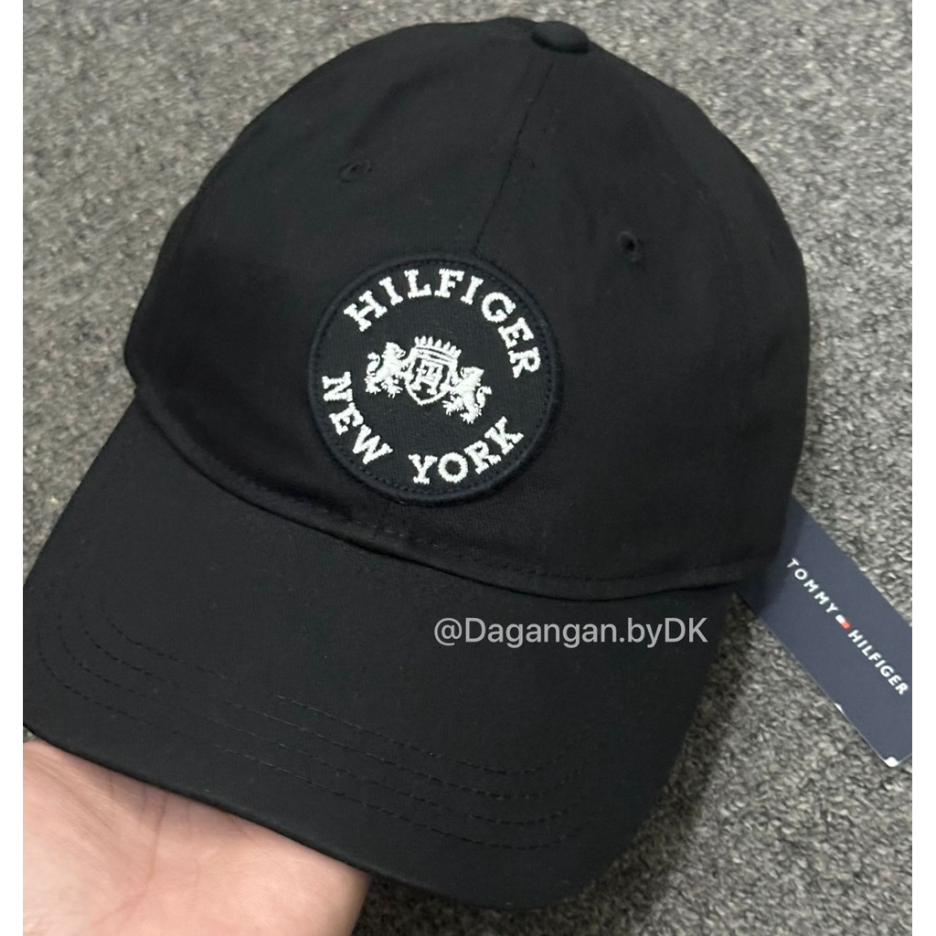 Topi Tommy Hilfiger Cap Original 100% Full Black (Limited)