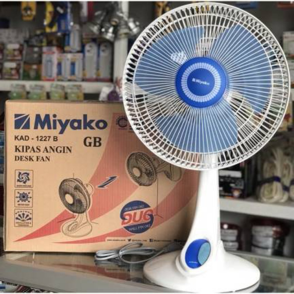 KIPAS ANGIN DUDUK MIYAKO 1227 B