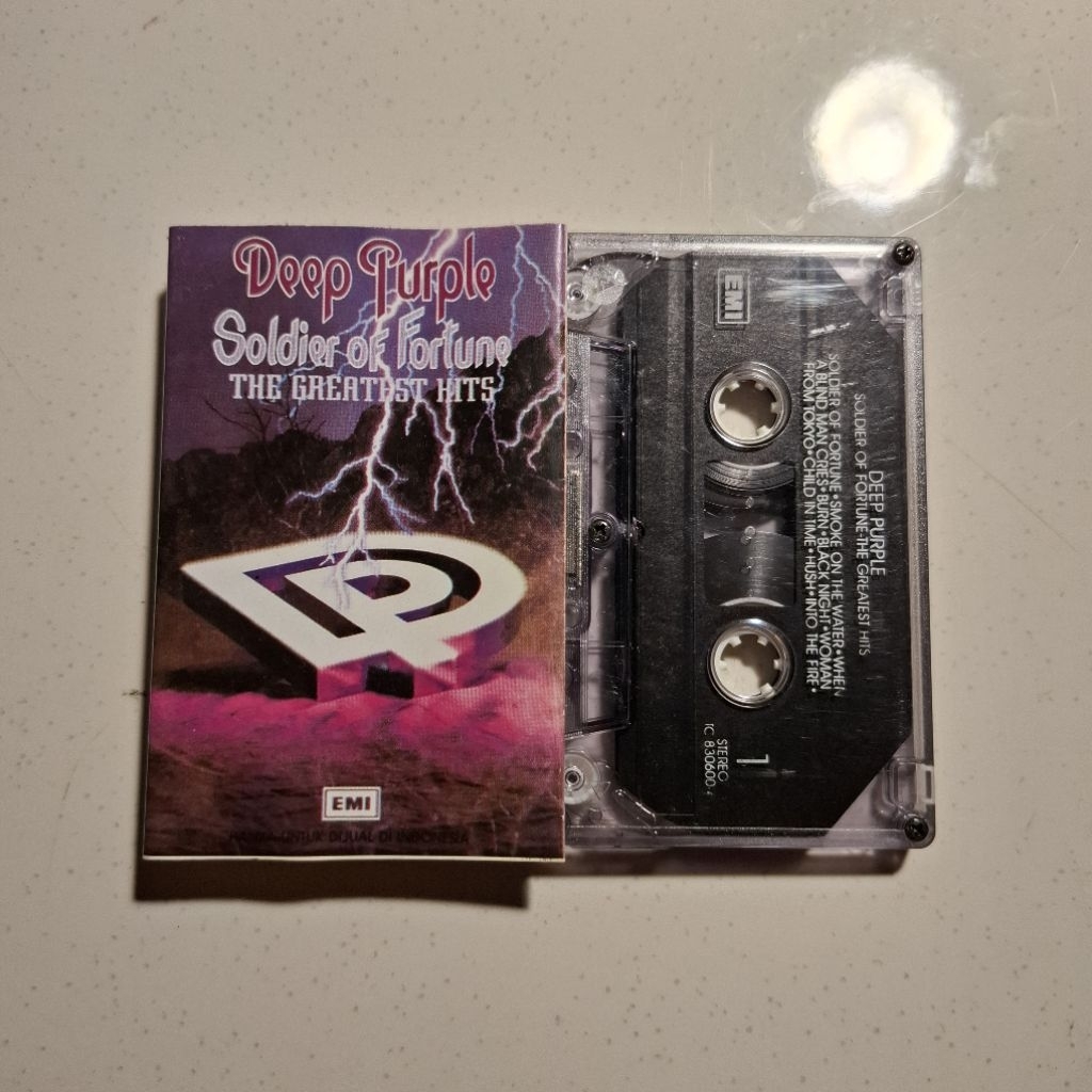 Kaset Pita Musik Deep Purple - Soldier Of Fortune The Greatest Hits