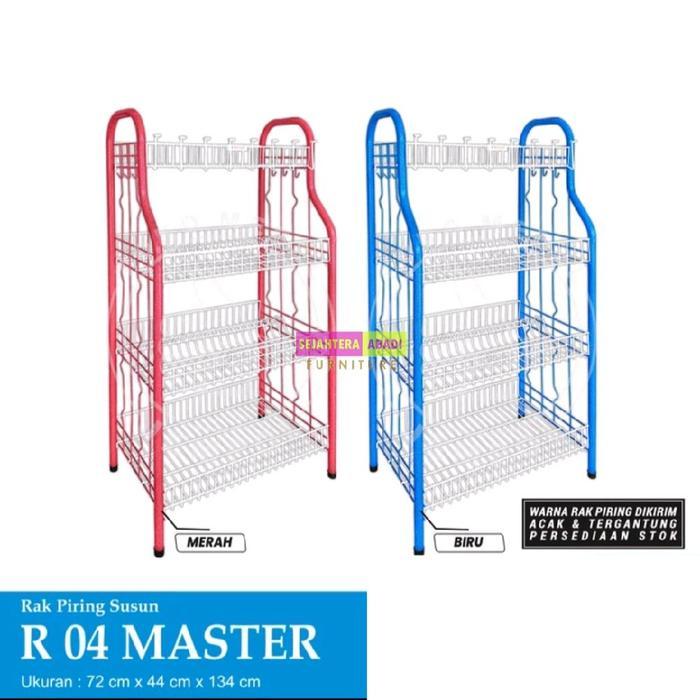 Rak Piring Master original rak piring aluminium rak piring anti karat rak piring warung rak dapur le