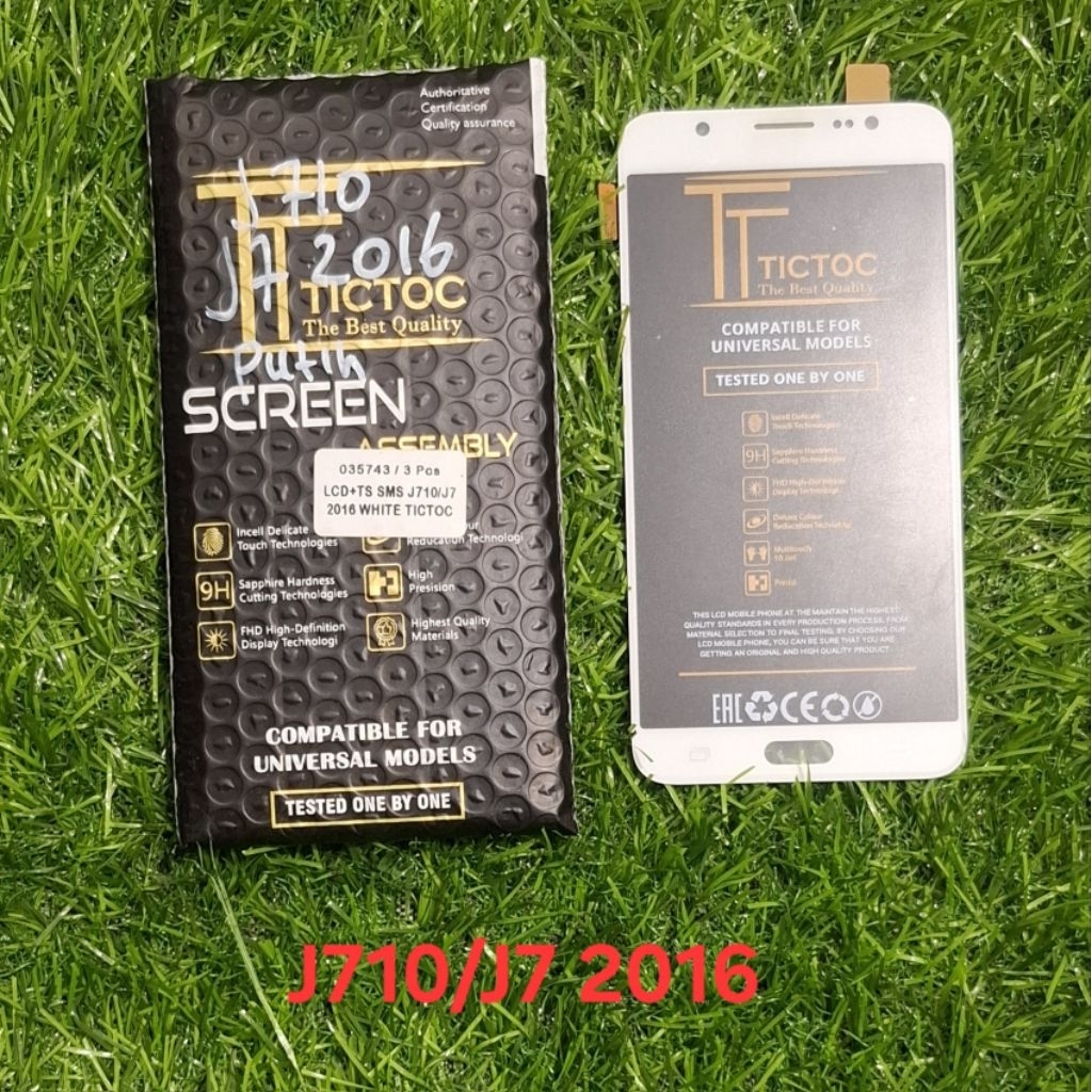 LCD SAMSUNG J710/ J7 2016 white ORI TICTOC