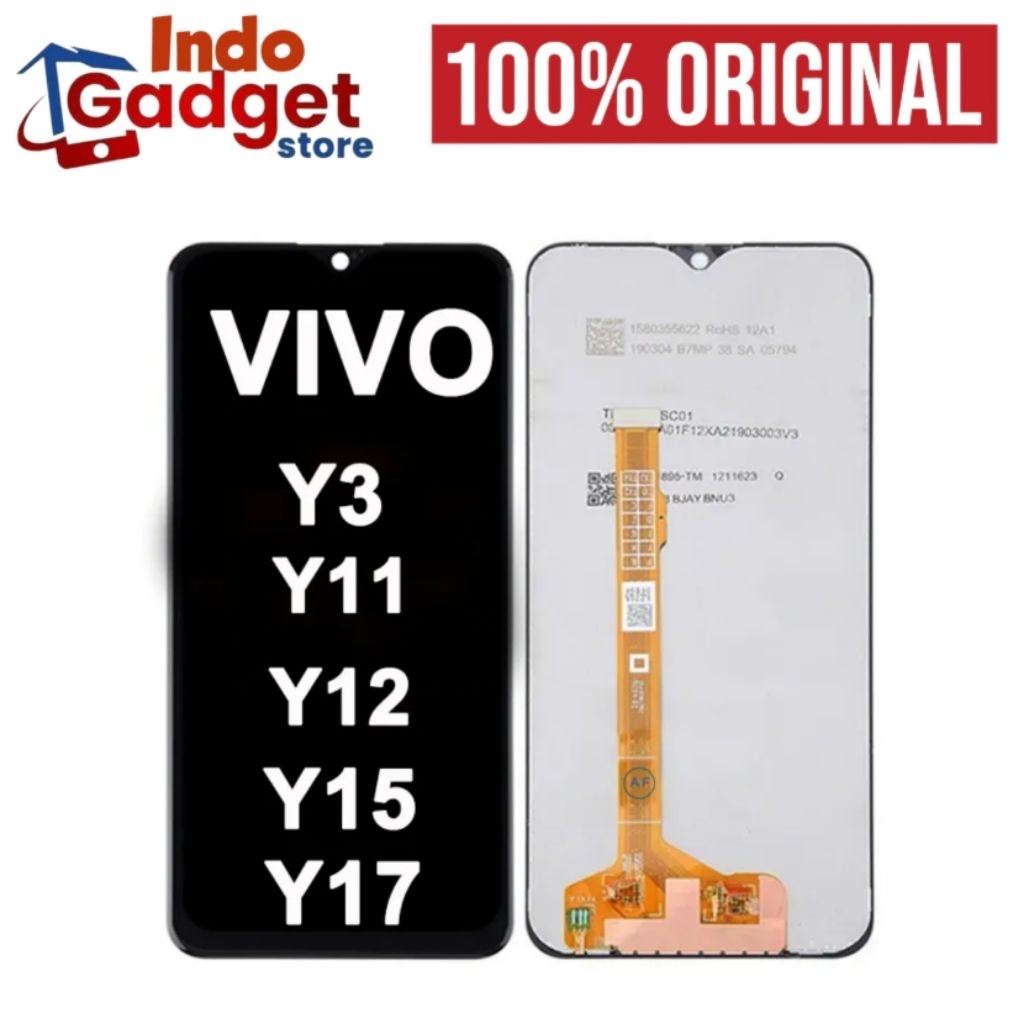 LCD TOUCHSCREEN VIVO Y12 Y15 Y17 FULSET ORIGINAL