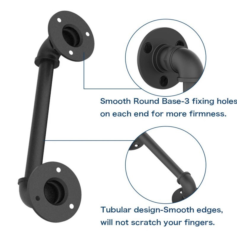 Handle Pintu Panjang 25cm 30cm Gagang Tarikan Pintu Minimalis Pegangan Pintu Rumah Handle Jendela