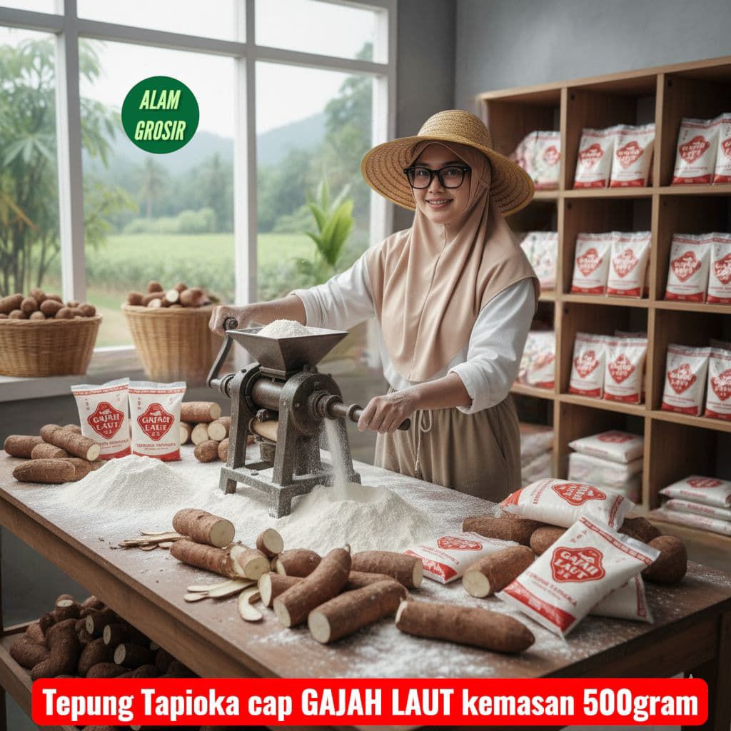 Tepung Tapioka Cap Gajah Laut 500gr