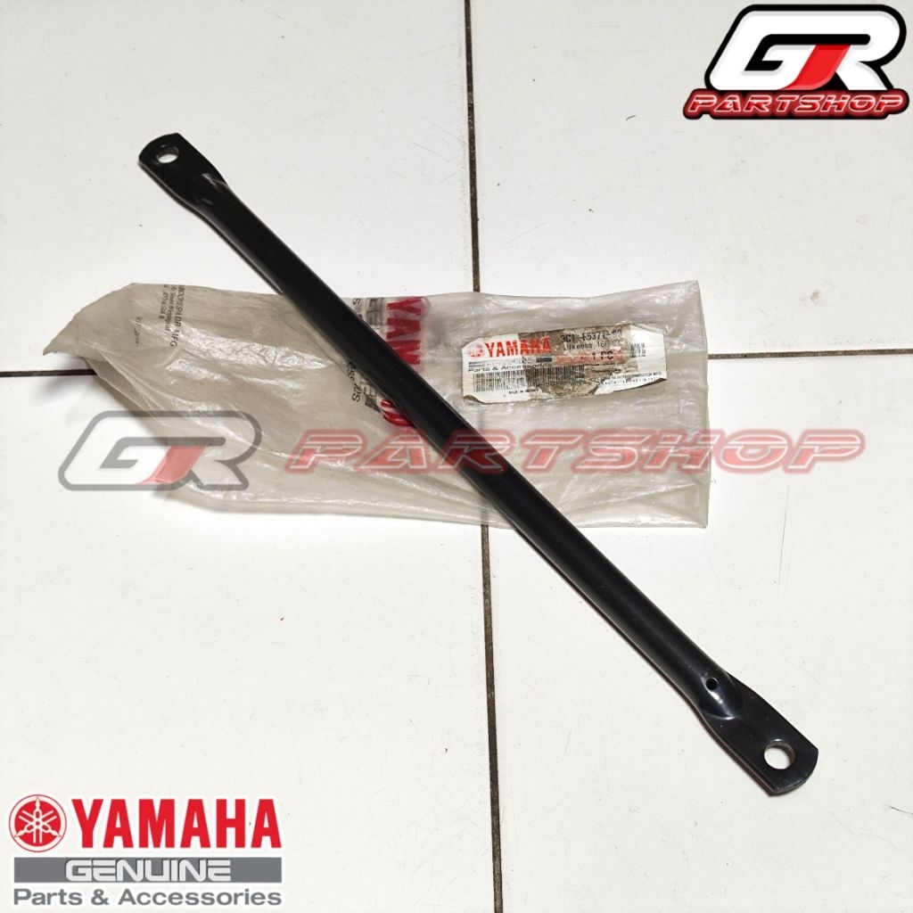 BESI TIANG PENAHAN TUTUP TROMOL BELAKANG VIXION RXKING RXZ RXS RXK ORIGINAL YAMAHA ORI YGP BARTENSIO