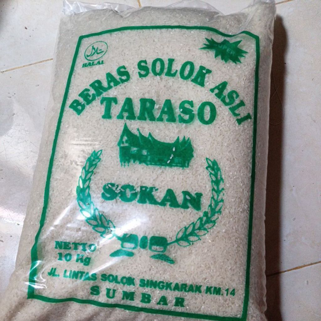beras solok asli fresh dari penggilingan lansung
