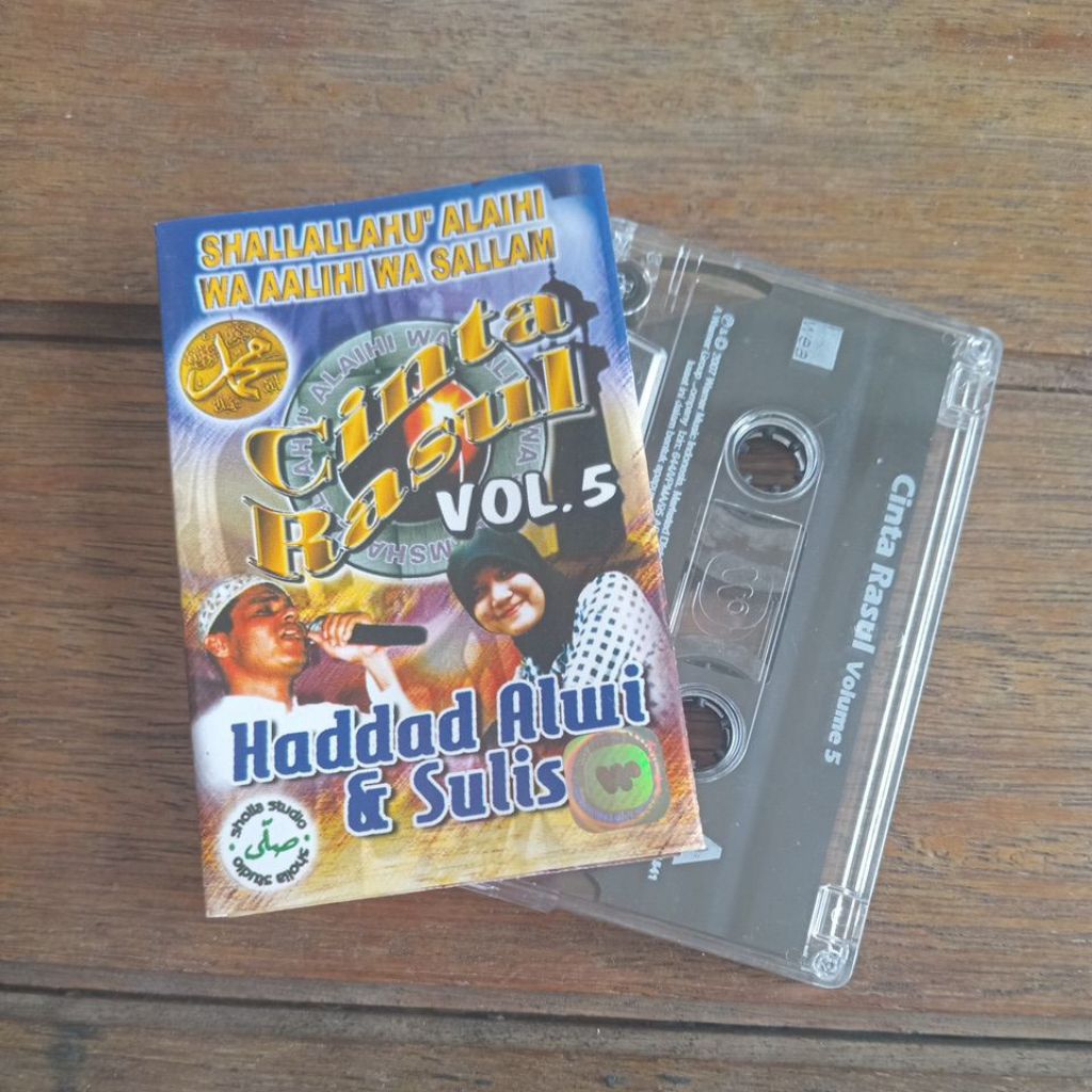 Kaset Haddad Alwi & Sulis Cinta Rasul Vol.5/ 2007 warner music indonesia mulus