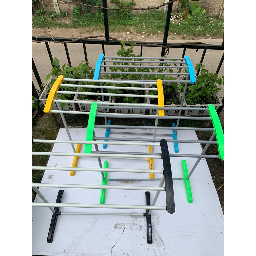 PROMO Rak Jemuran Handuk Bahan Pipa Stainless Steel Desain Minimalis & Elegan