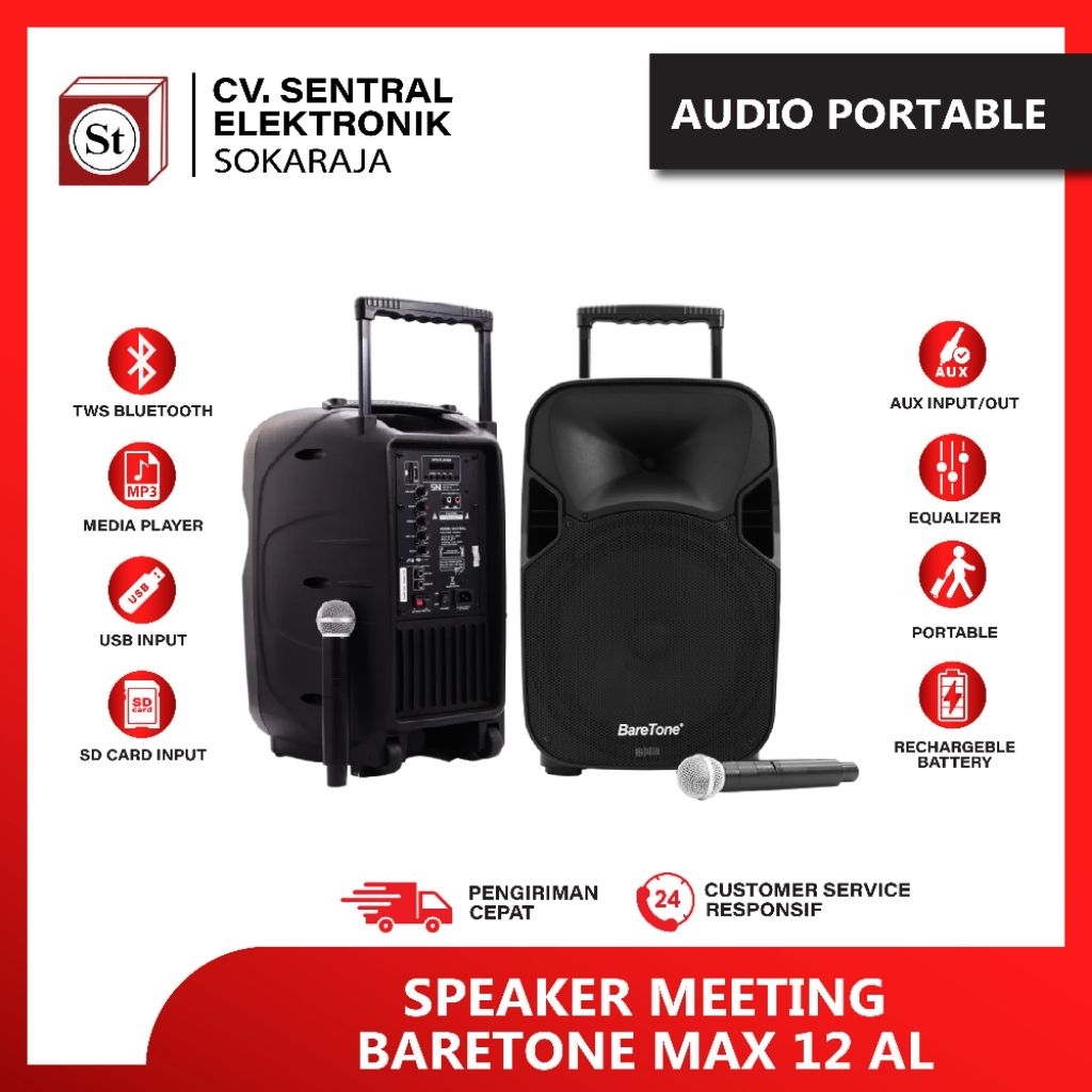 SPEAKER BARETONE MAX 12 AL