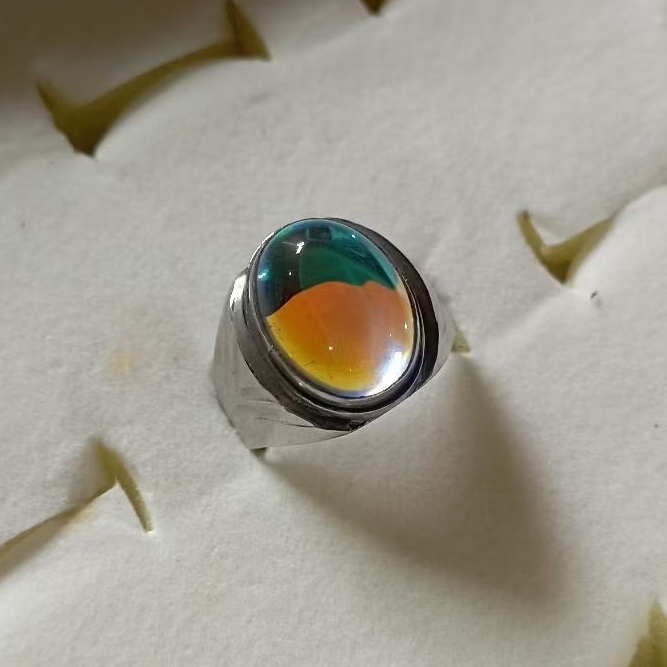 Cincin Batu Kalimaya Cristal Top Qualty Natural Ring perak bali