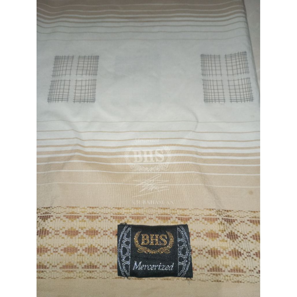 sarung bhs mercerized songket second minus