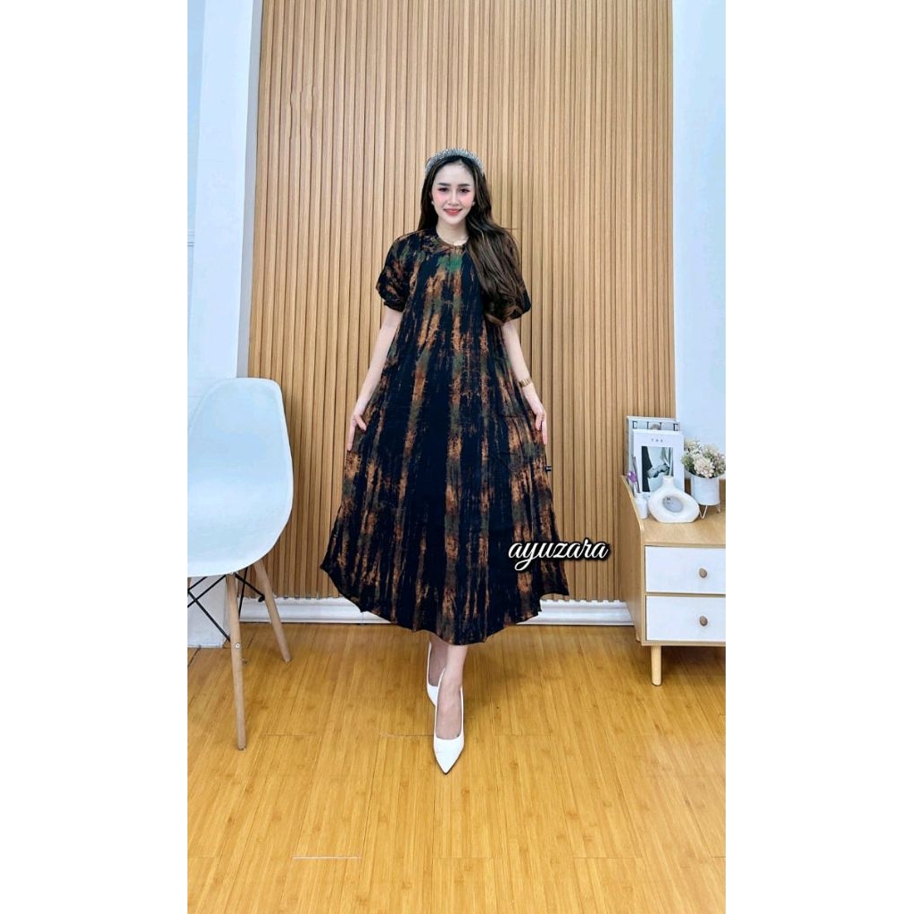 DASTER PANJANG LENGAN PENDEK DASTER JUMBO PANJANG LENGAN PENDEK BATIK AYUZARA