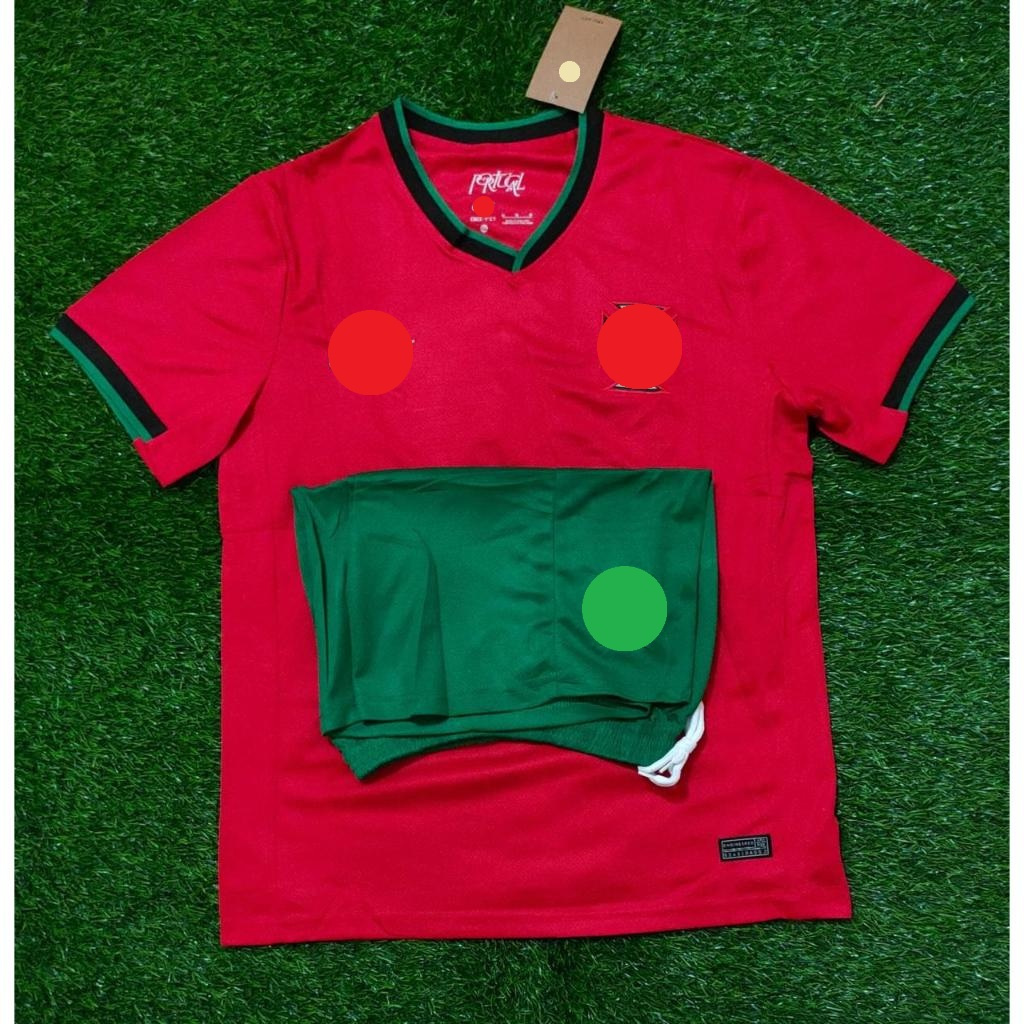 JERSEY 1 STEL BAJU CELANA BOLA PORTUGAL HOME 2022 GRADE ORI HIGH QUALITY