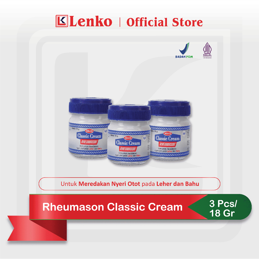 Rheumason Classic Cream (18 gr) - Paket Hemat Isi 3 Pcs