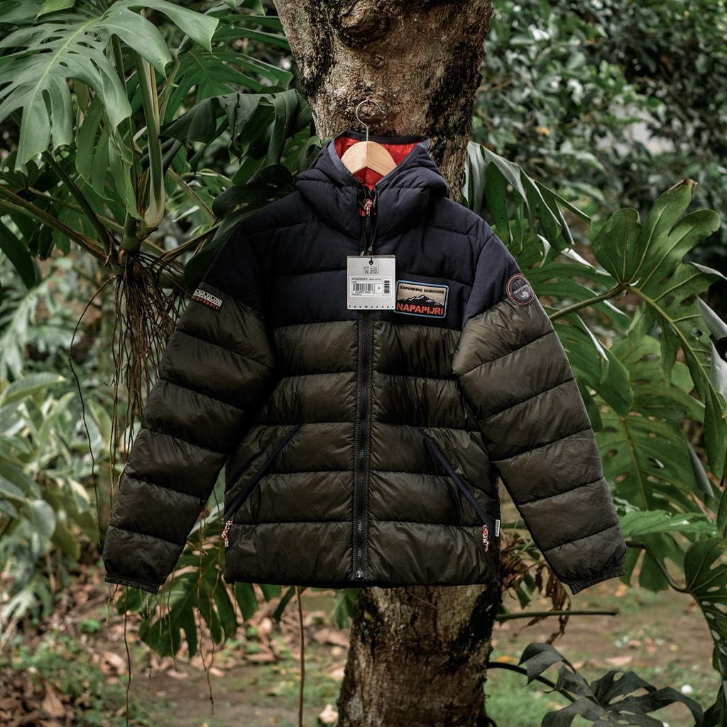 Napapijri Ater Coat Jacket Green Depths