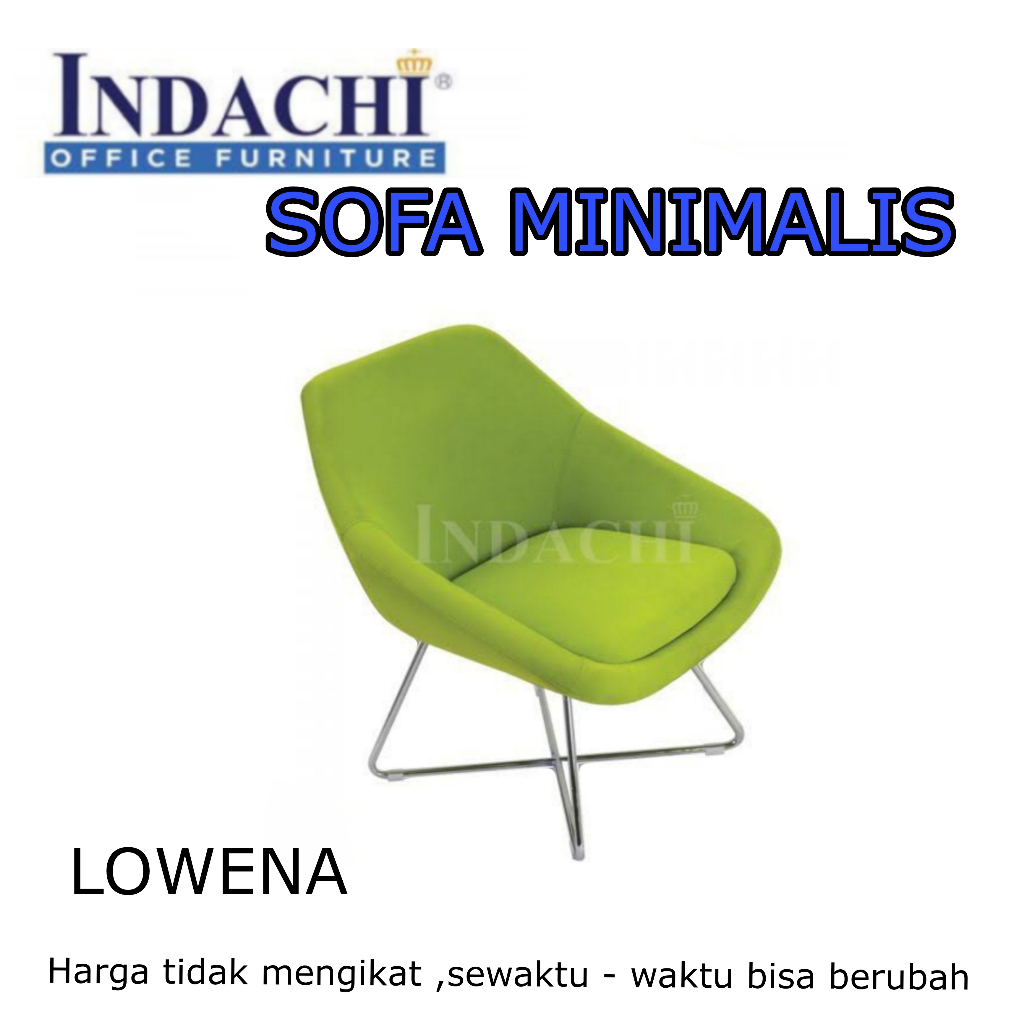 SOFA SANTAI MINIMALIS INDACHI LOWENA SOFA CAFE SOFA RESTO SOFA RUANGAN SOFA OUTDOOR