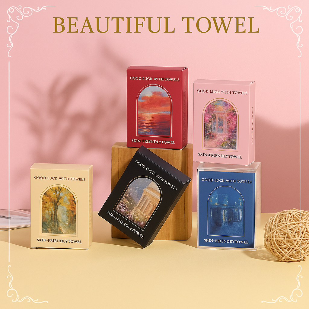 Handuk Mini Souvenir Gift Box | Hadiah Pernikahan Bridesmaid Aesthetic