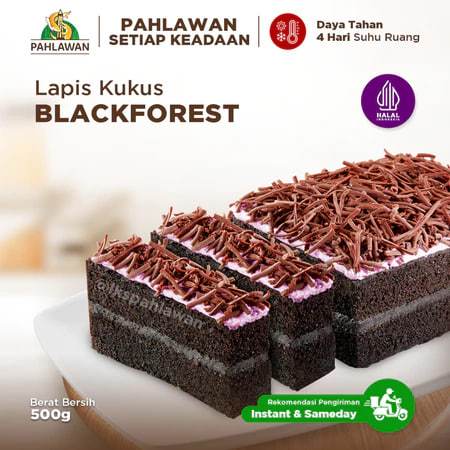 Lapis Kukus Pahlawan Blackforest - Reguler Pack