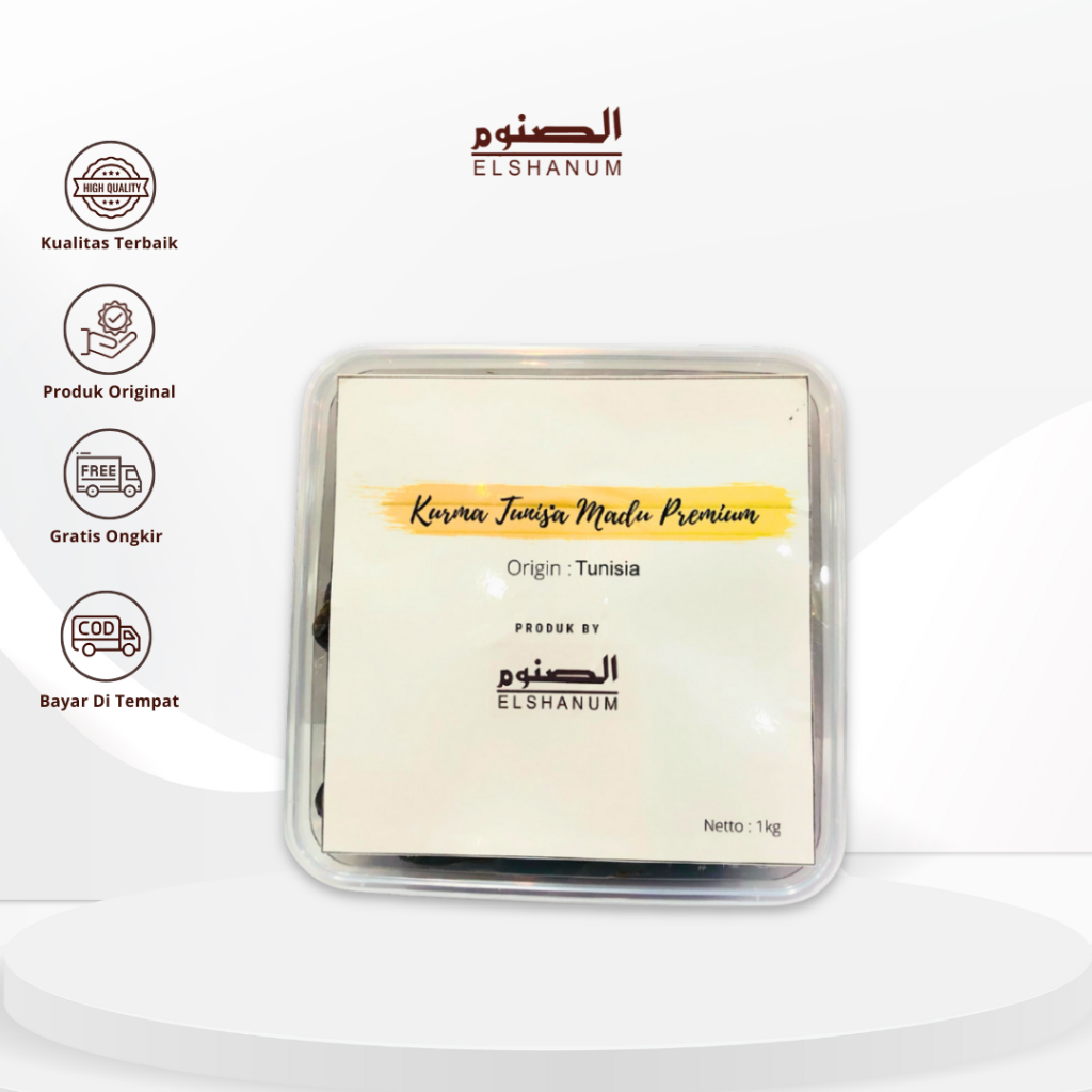 Kurma Tunisia Madu Premium / Kurma Madu / Kurma Tunis Madu / Kurma Palm Madu alelal store