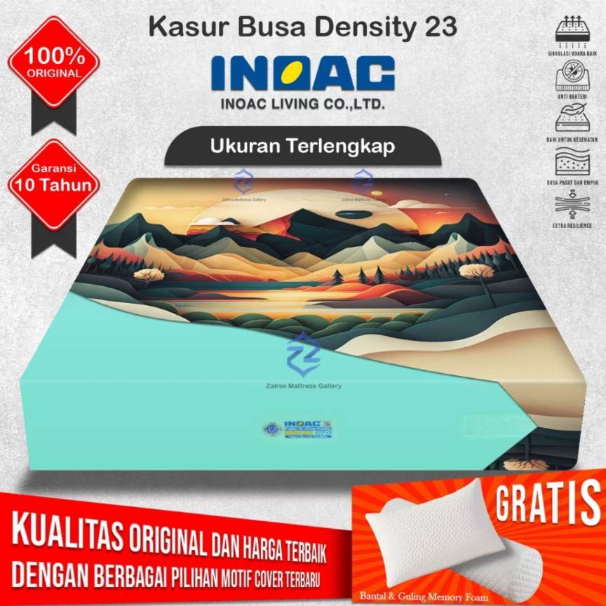 ( 180X30X200 ) Kasur Busa Inoac EON D23 [BONUS BANTAL]