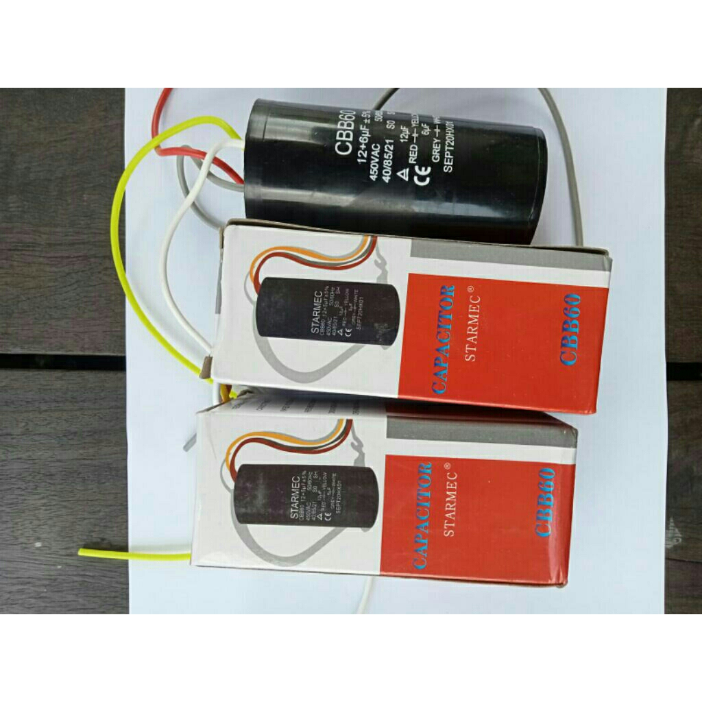 Capacitor Starmec Mesin Cuci CBB60 UNIVERSAL