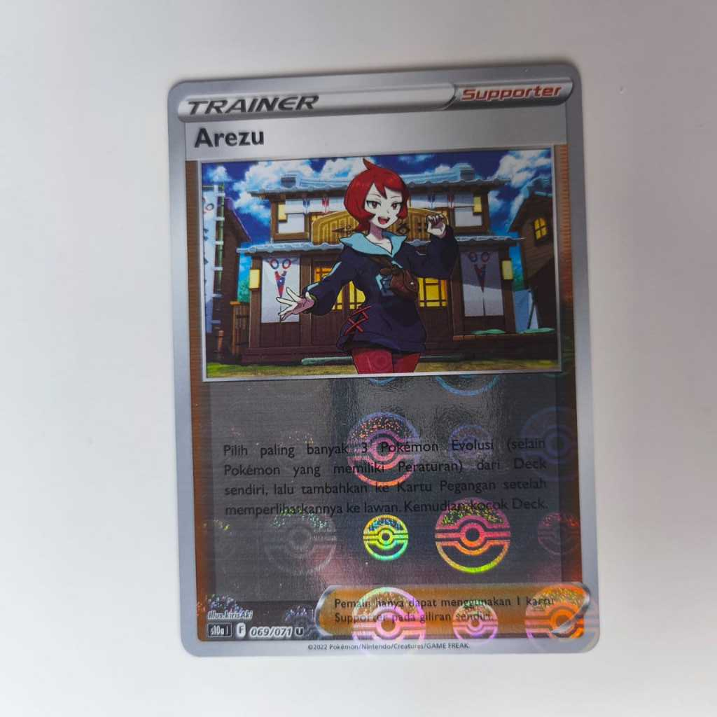 Arezu Reverse Holo U s10a 069/071 - Pokemon TCG Indonesia