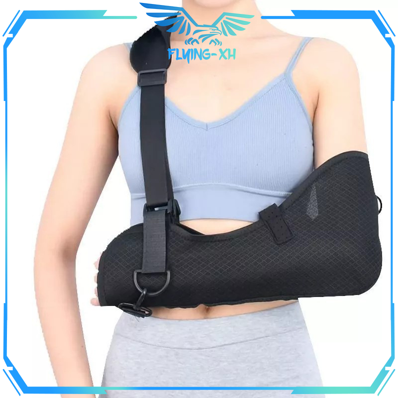 Patah Tulang Tangan Adjustable Arm Sling Penyangga Tangan Patah Gendongan Tangan Patah Tulang Penyan