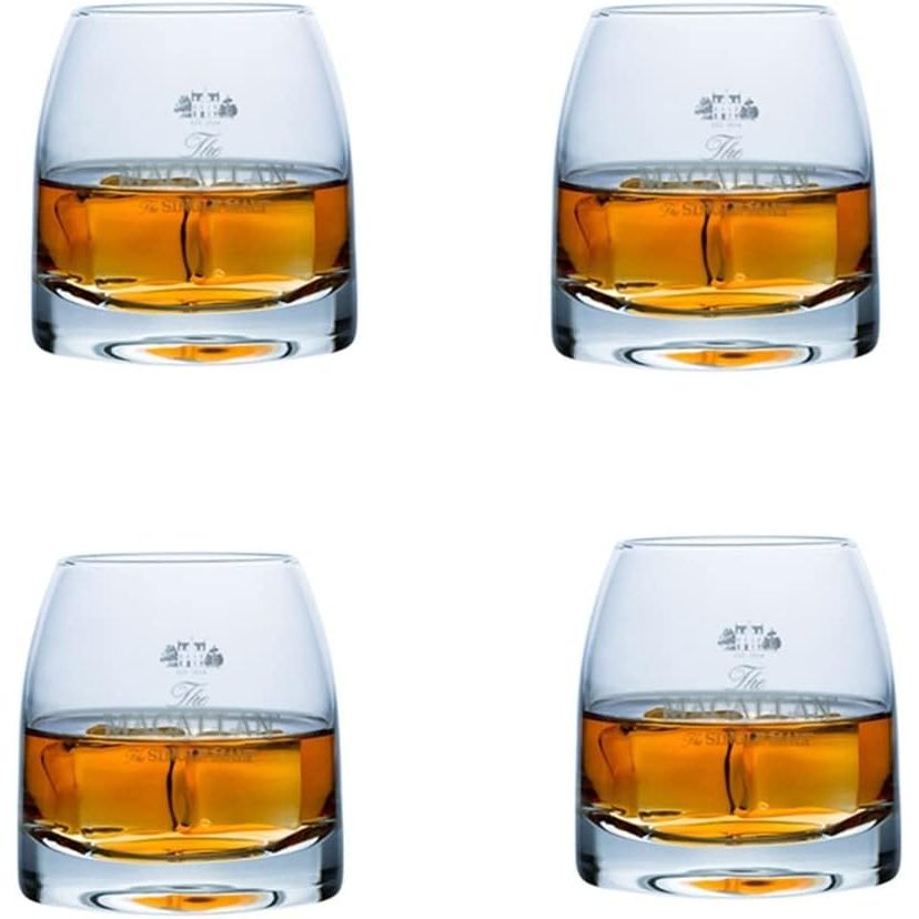 Macallan whisky Set 4 Cup Glass