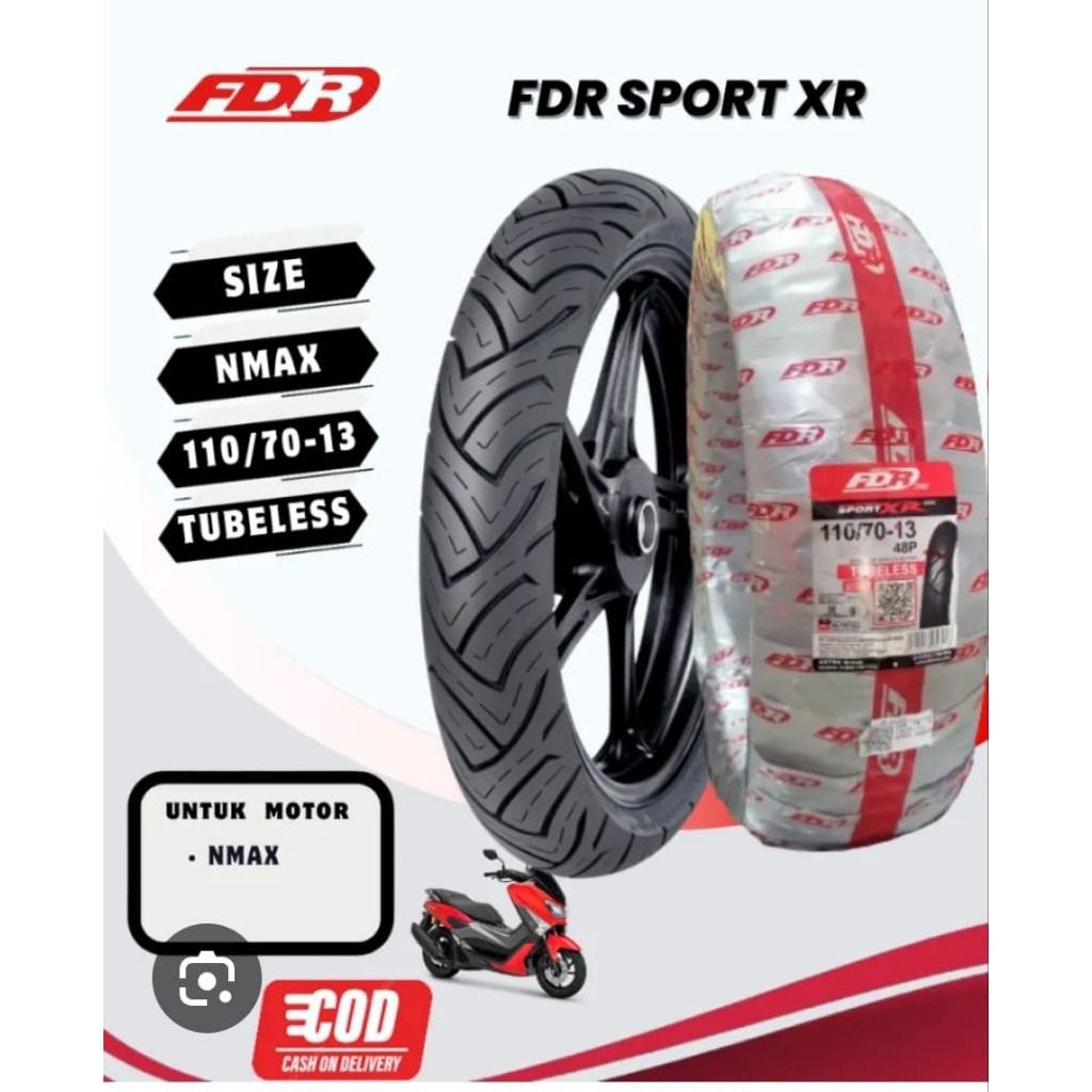 Ban Fdr 110/70-13 Sport Xr Evo Nmax Tubeless