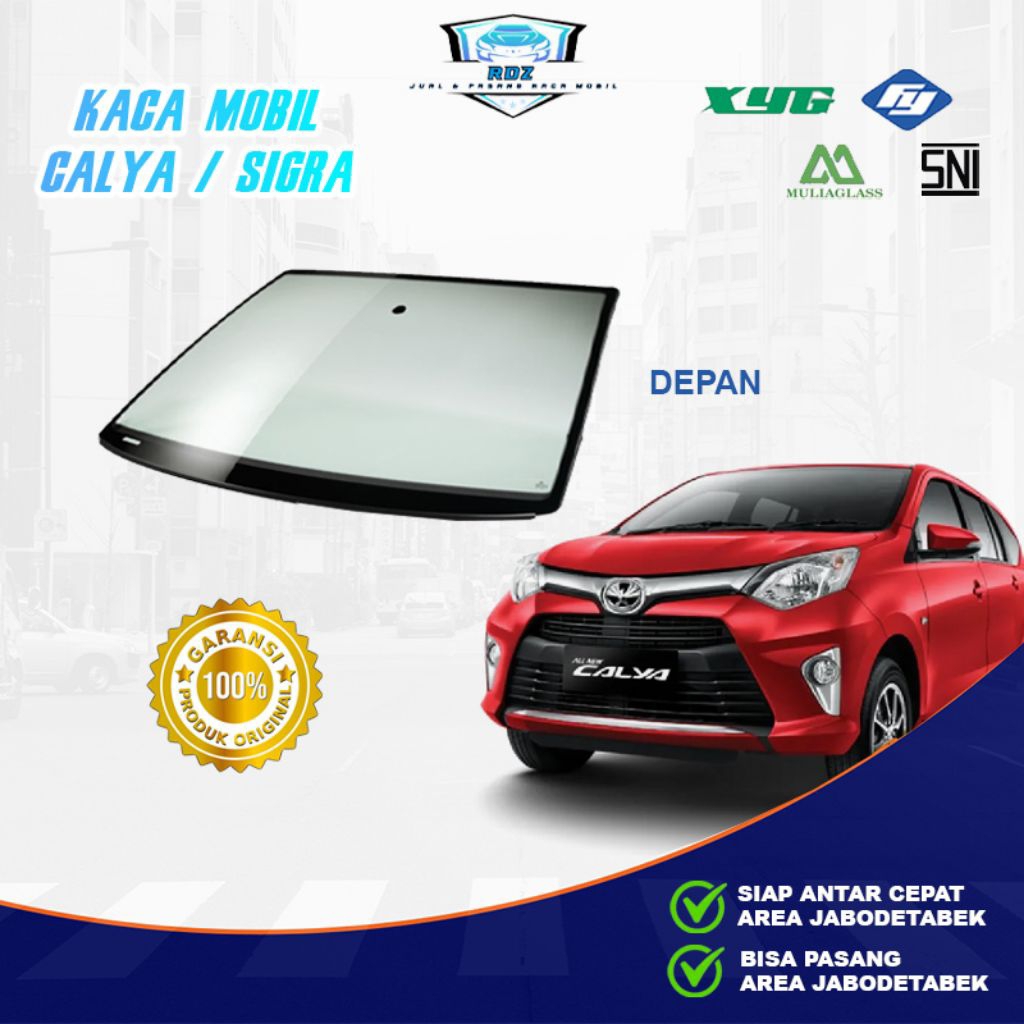 kaca Depan Mobil Toyota Calya 2016