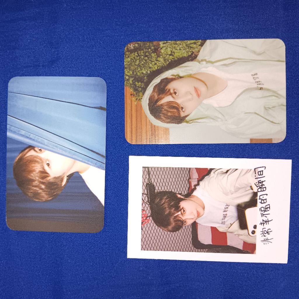 ready official photocard + polaroid yangyang MD 4th anniversary wayv