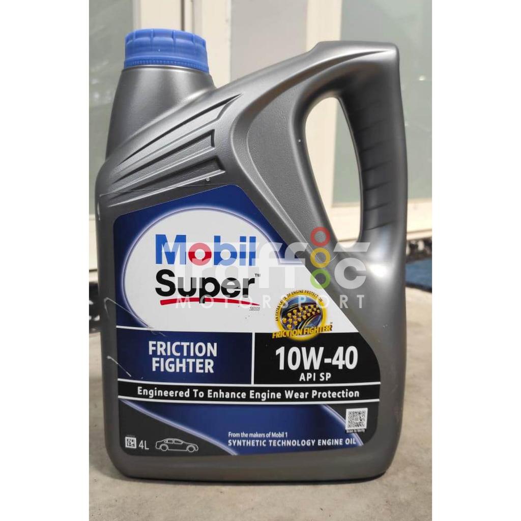 Oli Mobil Super 2000 Super2000 SAE 10W40 API SN/CF - Galon (4 L)