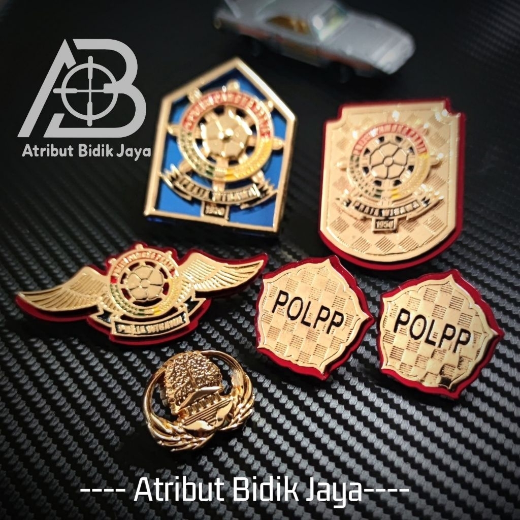 Pin Pol Pp Atribut Satpol PP Emblem Eksklusif Terbaru Perlengkapan Polri Asn Bros Wing Pin Korpri Fi