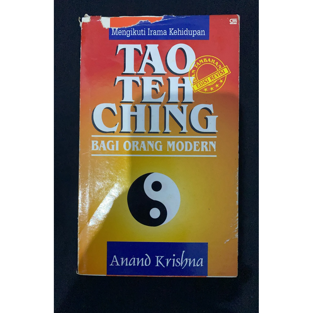 Buku Original TAO TEH CHING BAGI ORANG MODERN MENGIKUTI IRAMA KEHIDUPAN  - ANAND KRISHNA