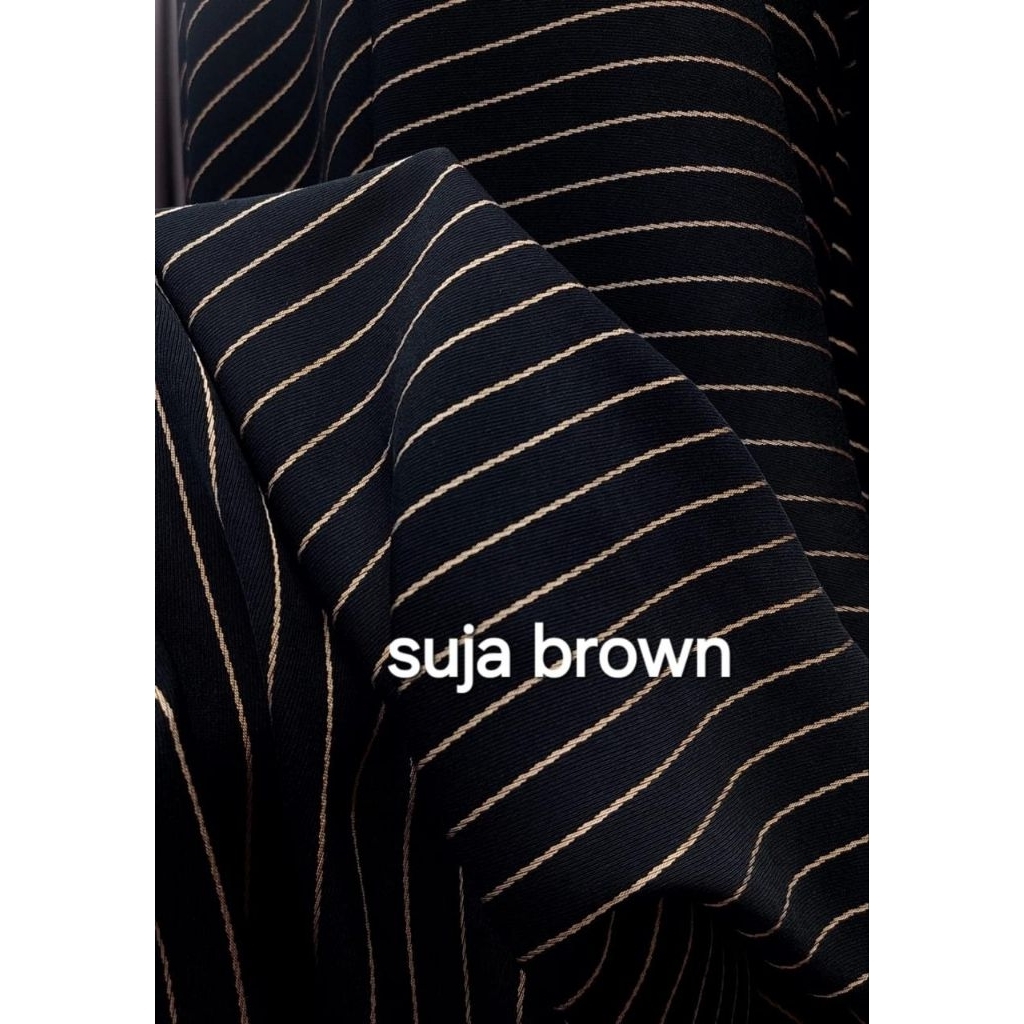 Kain Suja jetblack/kain premium/jetblack premium/kain Suja brown dan white/kain suja/kain meteran