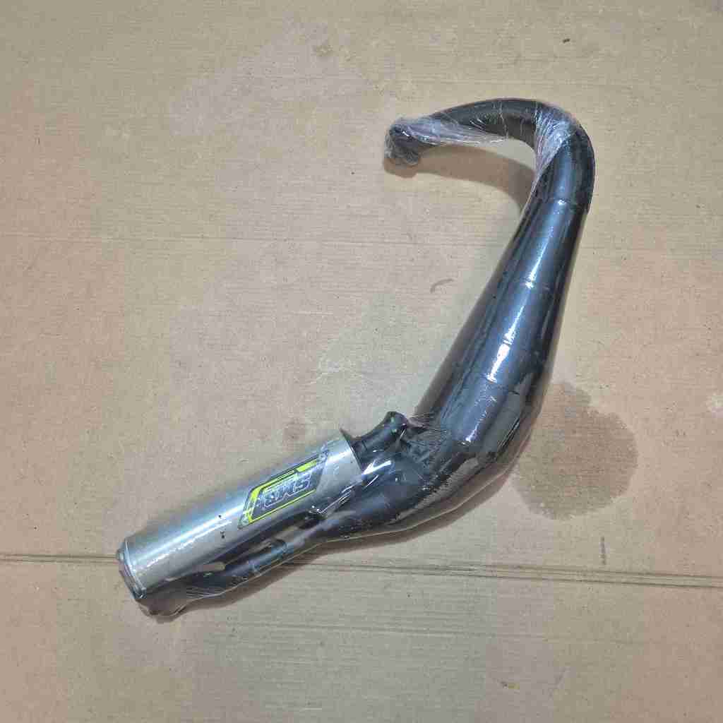 Knalpot SMR RX King Kolong PDK Scorpio Hitam Doff
