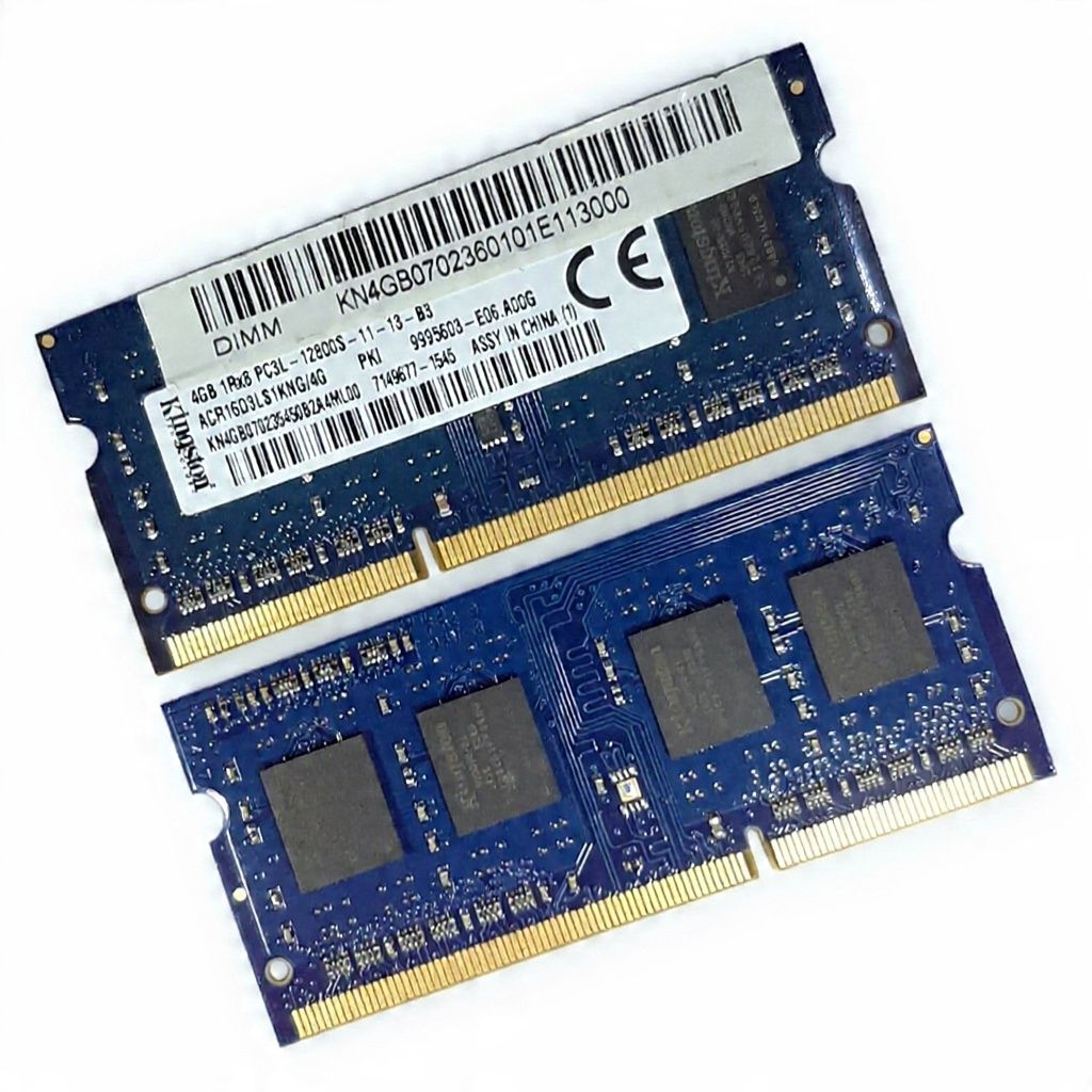 RAM Copotan Laptop DDR3L SODIM | 4GB 1Rx8 PC3L-12800S | Kingston