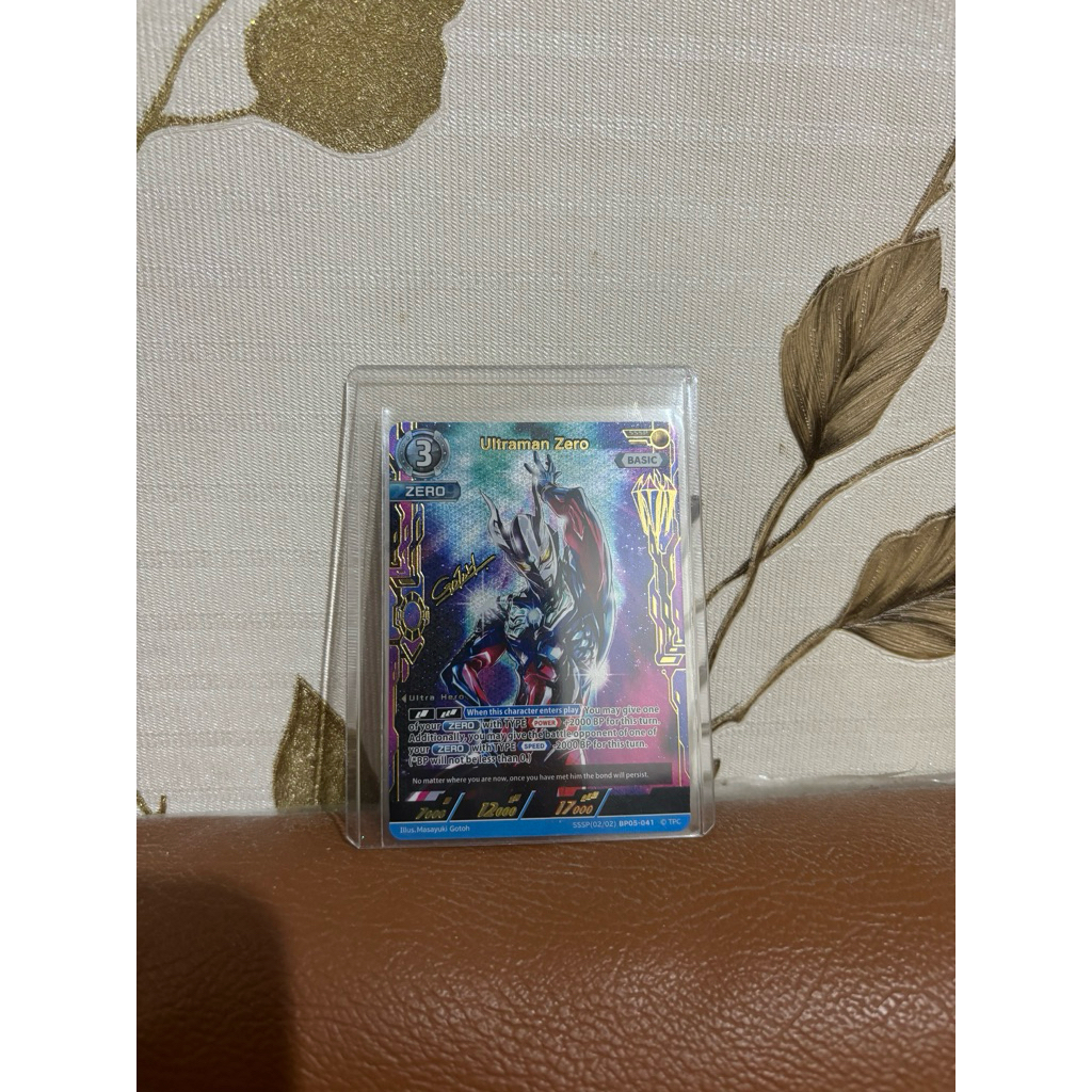 Ultraman Card Game Ultraman Zero SSSP Bp05